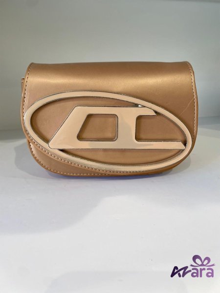 Diesel Women's Shoulder Bag - ذهبي