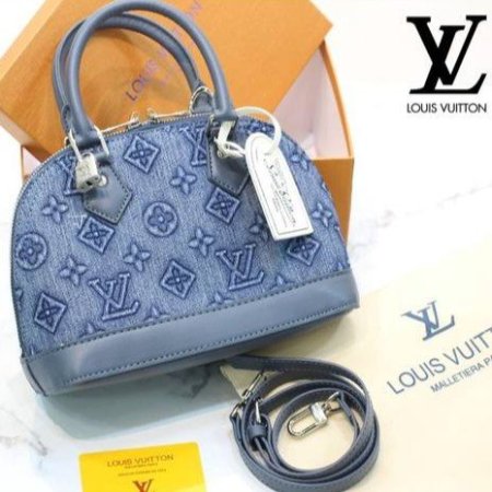 LV ALMA DENIM MONOGRAM