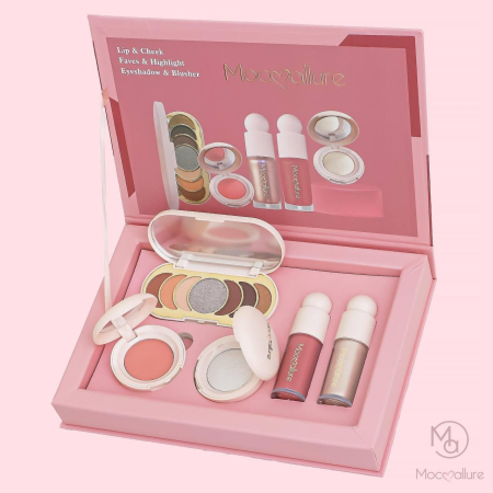 Mocallure Mini Glow 5 Piece Set - All-In-One Radiance Kit for Skin and Eyes