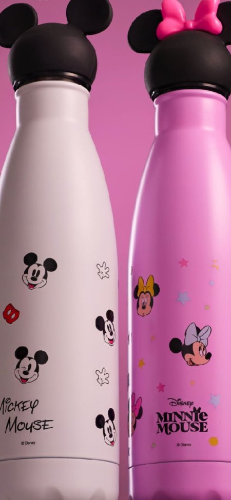 Mickey + Minnie Mouse Bottle