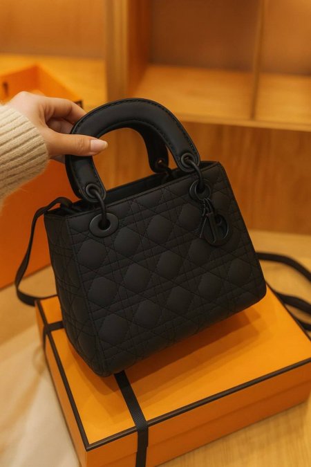 Black Dior Bag