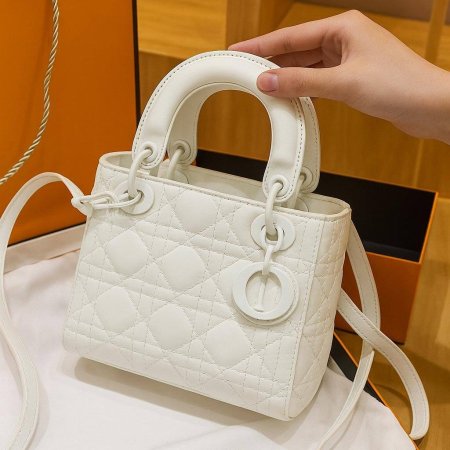 White Dior Bag