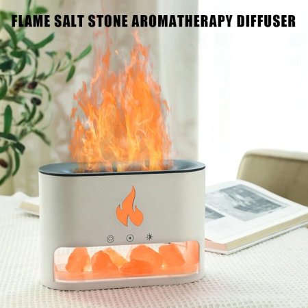 FLAME SALT STONE AROMATHERAPY DIFFUSER