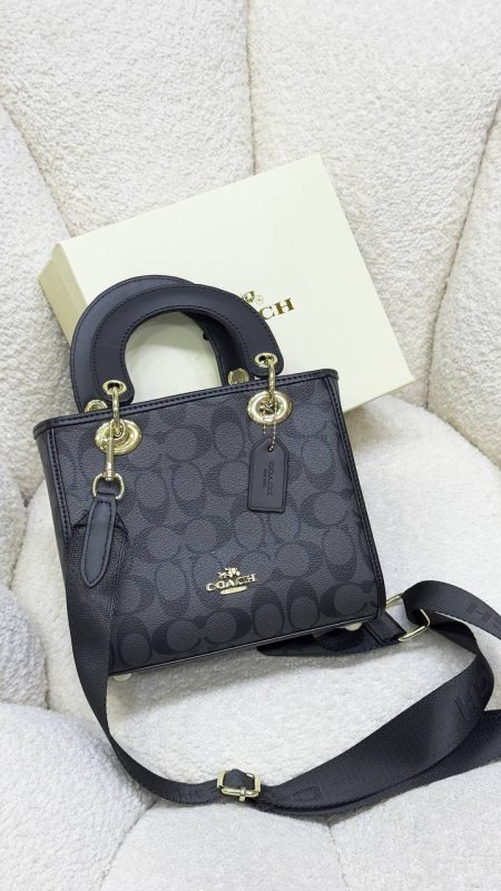 Coach mini tote bag