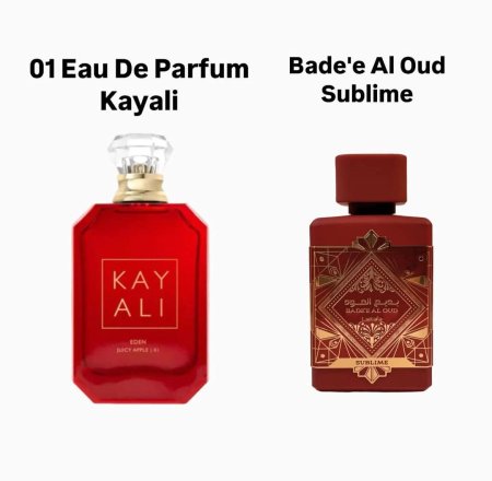 Lattafa Badee Al Oud Sublime Eau De Parfum - بديله الاصلي :Eden Juicy Apple 01 Eau de Parfum Kayali