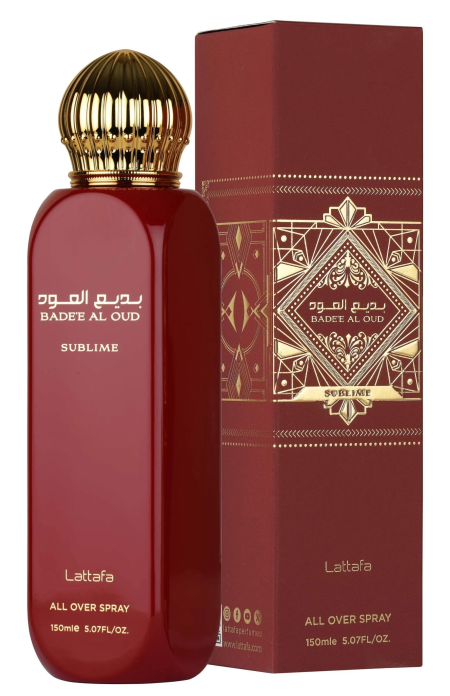 Badee Al Oud Sublime All Over Spray | بديع العود معطر للجسم من لطافة (150مل) ستاتي