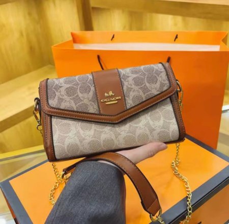 Coach flap crossbody bag