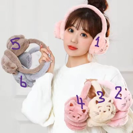 Winter Ear Warmer - Cat