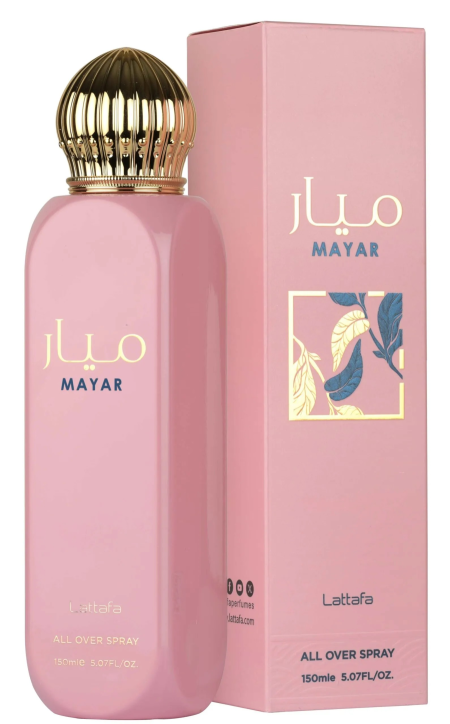 Mayar All Over Spray | ميار معطر للجسم من لطافة (150مل) ستاتي